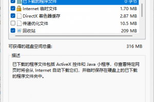 在新版 Windows 11 中使用传统的磁盘清理程序,8、进入传统的Windows磁盘清理程序 300x200.png